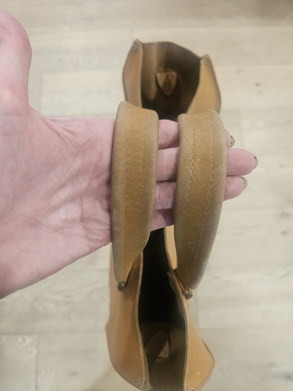 Madewell Brisbane Tote Tan Leather - Picture 6 of 8